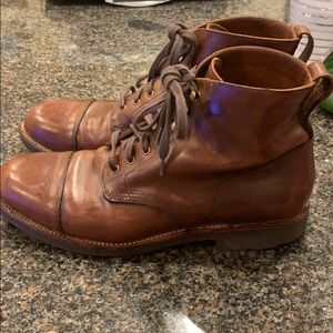 J Crew Men’s lace up ankle boots